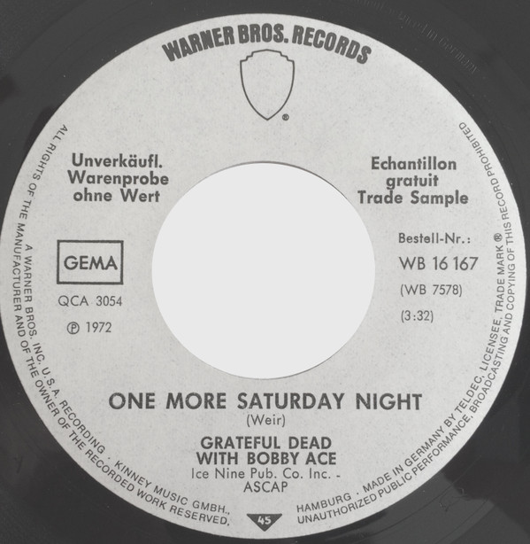 last ned album The Grateful Dead - One More Saturday Night