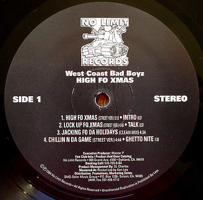 last ned album West Coast Bad Boyz - High Fo Xmas