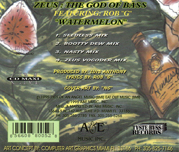 ladda ner album Zeus The God Of Bass Feat Rob G - Watermelon