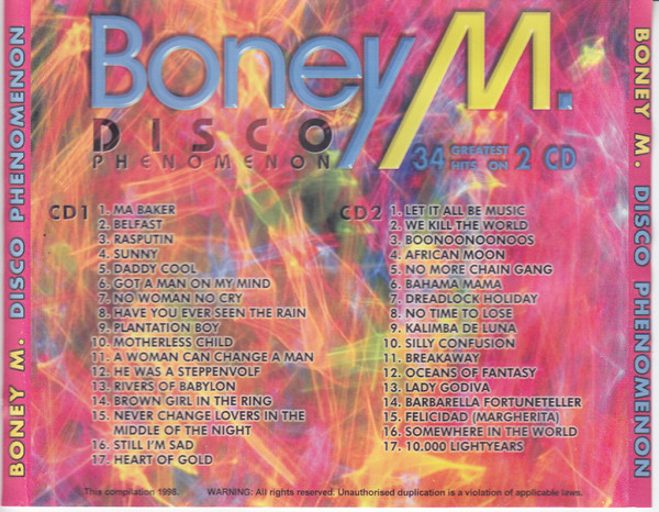 descargar álbum Boney M - Disco Phenomenon