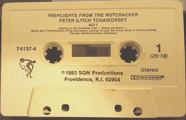 télécharger l'album Peter Ilyich Tchaikovsky The New World Symphony Orchestra - Highlights From The Nutcracker