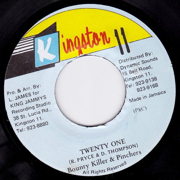 Bounty Killer & Pinchers – Twenty One (Vinyl) - Discogs