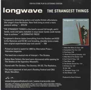 Longwave – The Strangest Things (2003, CD) - Discogs