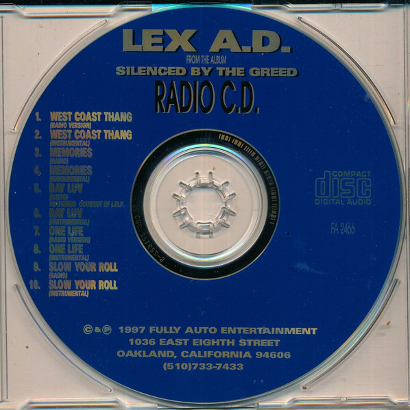 G-RAP / Lex A.D. – Silenced By The Greed-