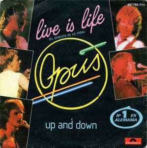 Opus – Live Is Life = El Directo Es La Vida (1985, Vinyl) - Discogs