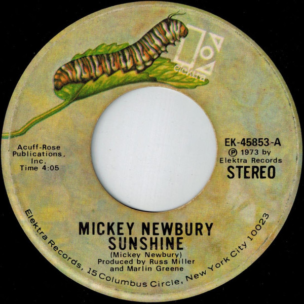 Mickey Newbury – Sunshine (1973, Vinyl) - Discogs