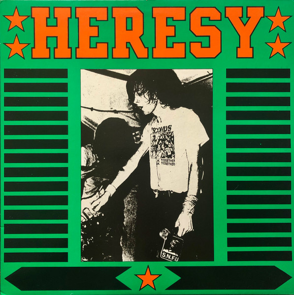 Concrete Sox / Heresy – Concrete Sox / Heresy (1987, Green Sleeve