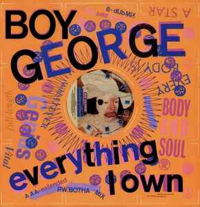 Boy George - Everything I Own album cover