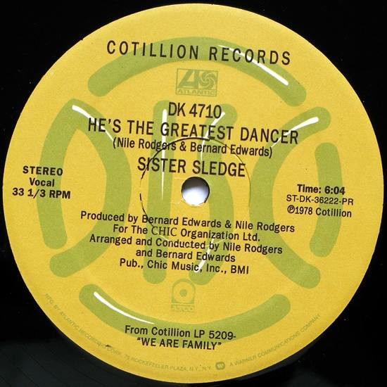 Sister Sledge – He's The Greatest Dancer / We Are Family (Vinyl