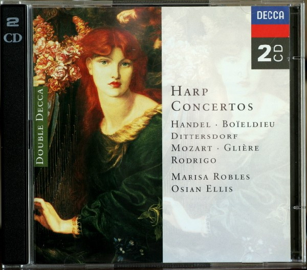 Händel, Boïeldieu, Dittersdorf, Mozart, Glière, Rodrigo, Marisa Robles ...