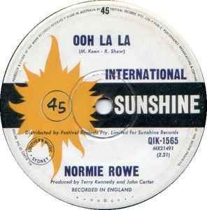 Normie Rowe - Ooh La La