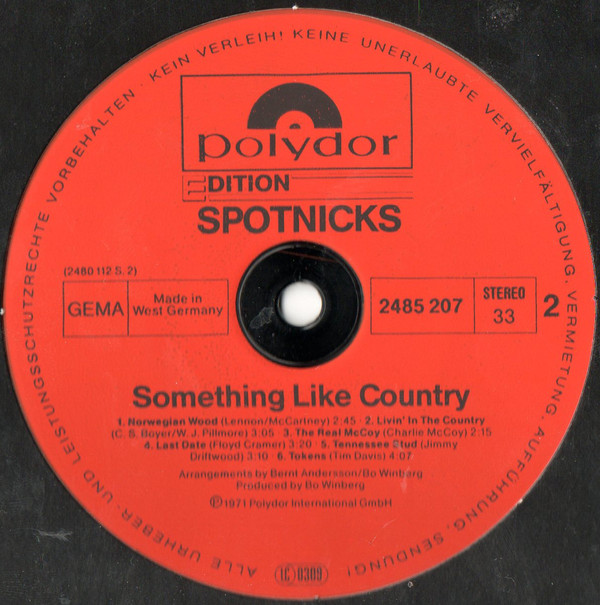 baixar álbum Spotnicks - Something Like Country