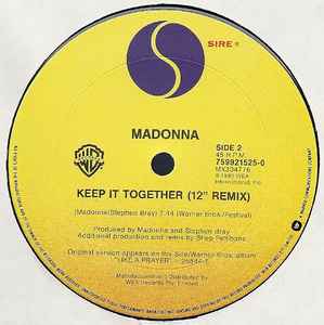 Madonna – Express Yourself (1989, Vinyl) - Discogs