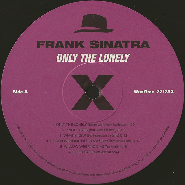 Frank Sinatra - Frank Sinatra Sings For Only The Lonely | WaxTime (771743) - 3