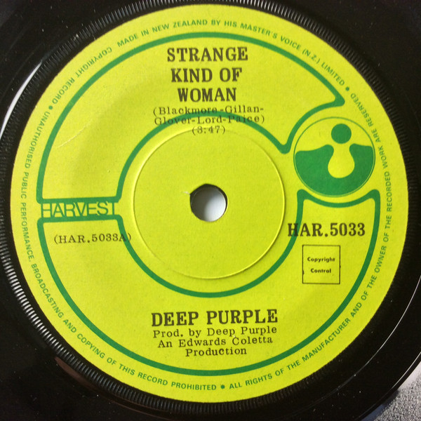 Deep Purple - Strange Kind Of Woman | Releases | Discogs