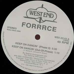 Forrrce - Keep On Dancin' album cover