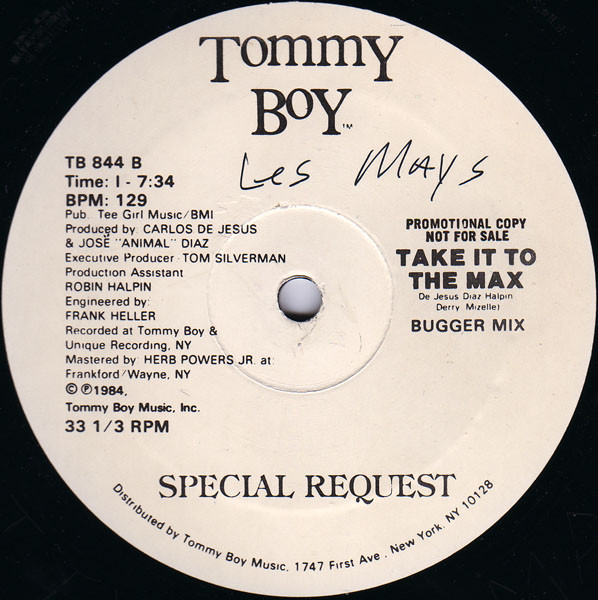descargar álbum Special Request - Take It To The Max
