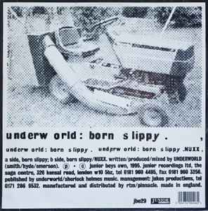 Underworld - Born Slippy album cover