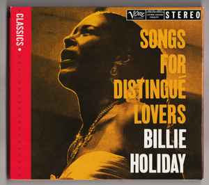 Billie Holiday - Songs For Distingué Lovers album cover