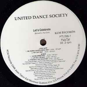 United Dance Society - Let's Celebrate album cover