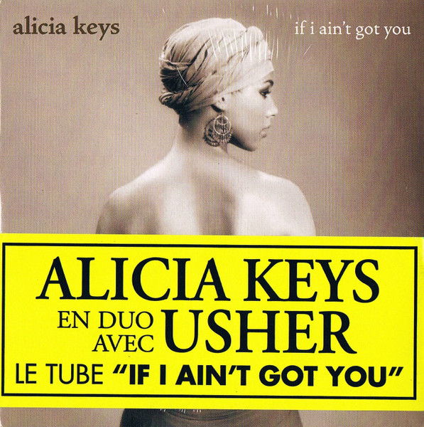 売り切り御免！】 激レアプロモ版 IF I AIN'T GOT YOU” Alicia Keys