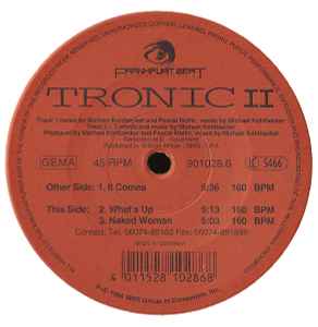 Tronic - It Comes album cover