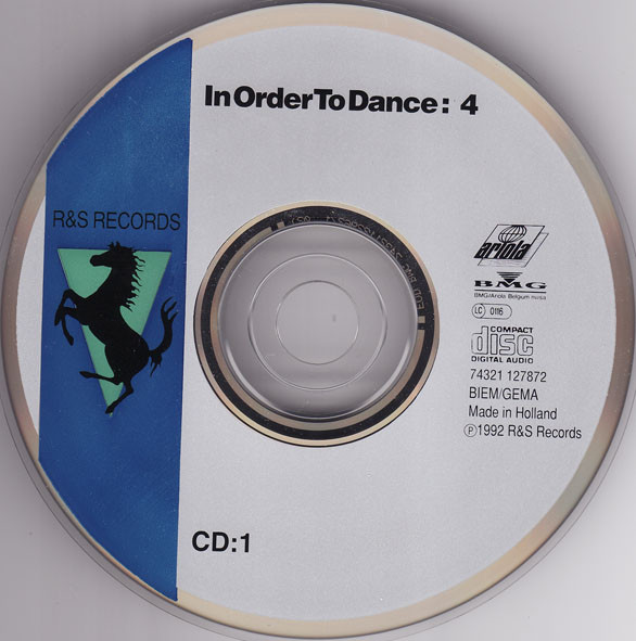 In Order To Dance 4 (1992, CD) - Discogs