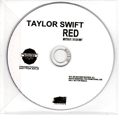 Taylor Swift Red album CD deluxe & standard edition 2012