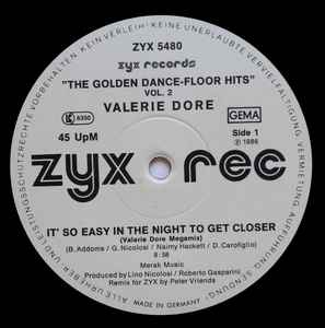 Valerie Dore – It's Easy In The Night Get Closer (Valerie Dore Megamix) / The Night (1986, Company Sleeve, Vinyl) -