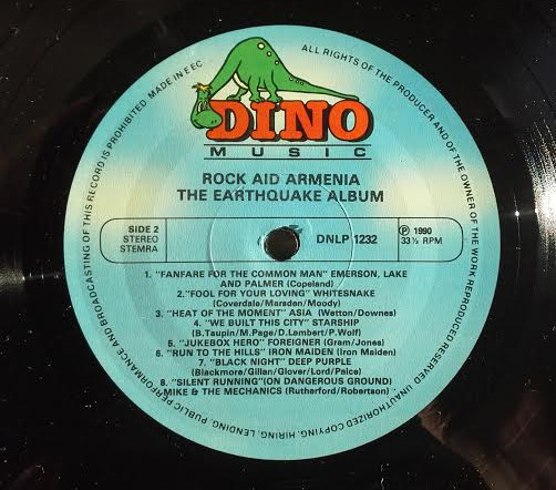 descargar álbum Rock Aid Armenia Various - The Earthquake Album
