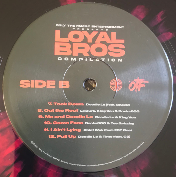 Various - Only The Family Entertainment Presents Loyal Bros | Only The Family (ERE633) - 4