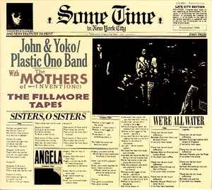 John & Yoko / Plastic Ono Band With Frank Zappa & The Mothers Of