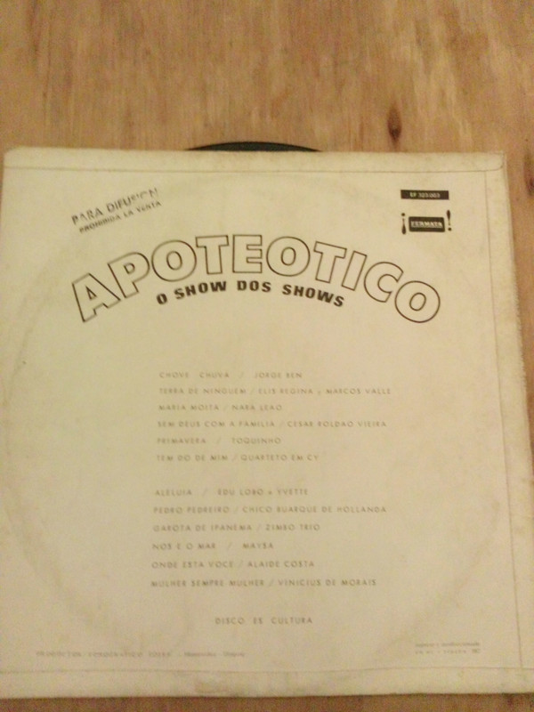lataa albumi Various - Apoteotico O Show Dos Shows
