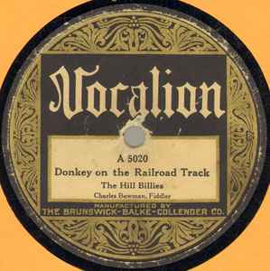 The Hill Billies - Donkey On The Railroad Track / Cackling Hen album cover