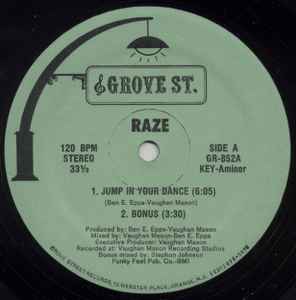 Raze - Jump In Your Dance / Jack The Groove album cover