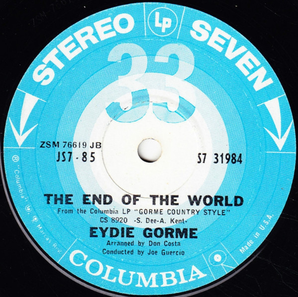 ladda ner album Eydie Gorme - Im Sorry The End Of The World
