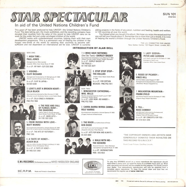 lataa albumi Various - Star Spectacular