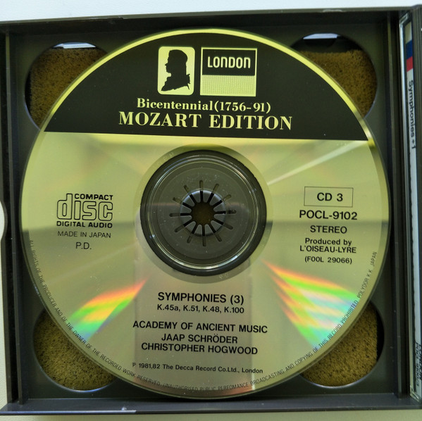 descargar álbum Mozart, The Academy Of Ancient Music, Jaap Schröder, Christopher Hogwood - Mozart Edition 1 Symphonies 1