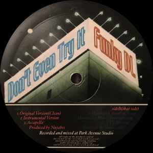 Funky DL – Don't Even Try It (2000, Vinyl) - Discogs