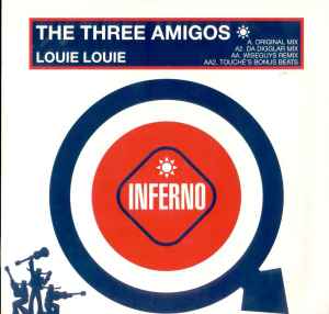 The Three Amigos - Louie Louie album cover