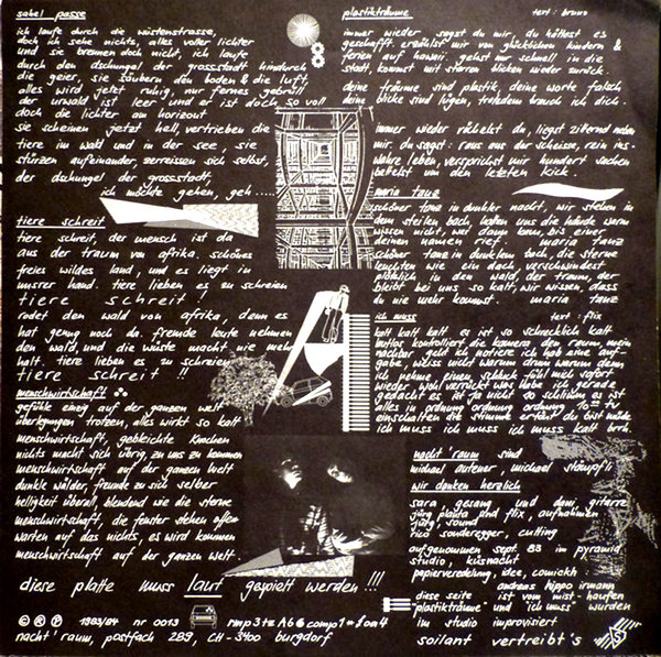 Album herunterladen Nacht'Raum Bande Berne Crematoire - Expanded LP 1982 1984