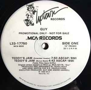 Guy – Teddy's Jam (1988, Vinyl) - Discogs