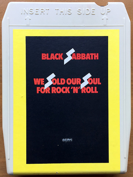 Black Sabbath – We Sold Our Soul For Rock 'N' Roll (1975, 8-Track