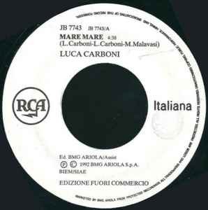 Luca Carboni - Mare Mare / It's My Life