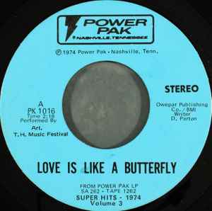 Tommy Hill Music Festival - Love Is Like A Butterfly album cover