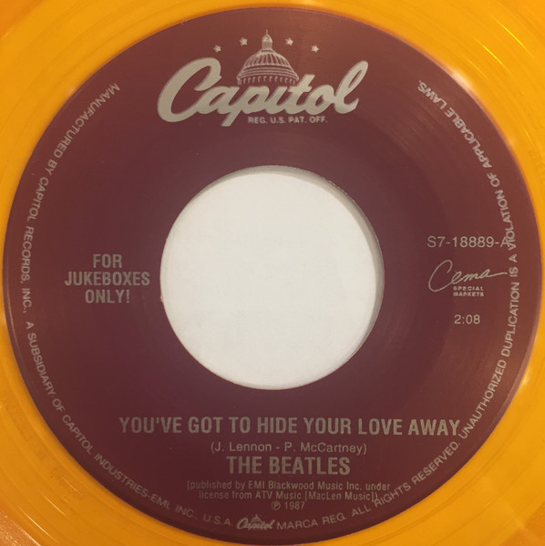 You've Got to Hide Your Love Away (The Beatles) by J. Lennon, P