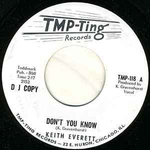 Keith Everett - Don't You Know album cover