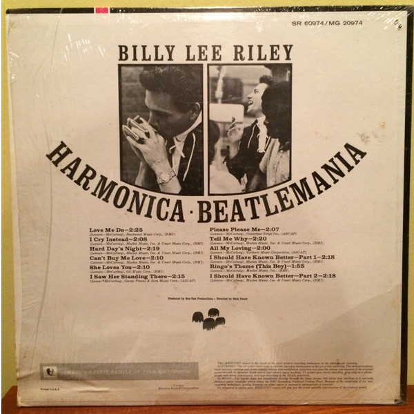 ladda ner album Billy Lee Riley - Harmonica Beatlemania