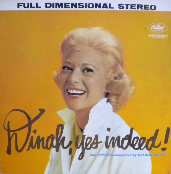 Dinah Shore – Dinah, Yes Indeed! (1982, Vinyl) - Discogs