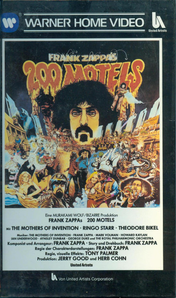 Frank Zappa – フランク・ザッパの200モーテルズ (2024, Region 2, DVD 